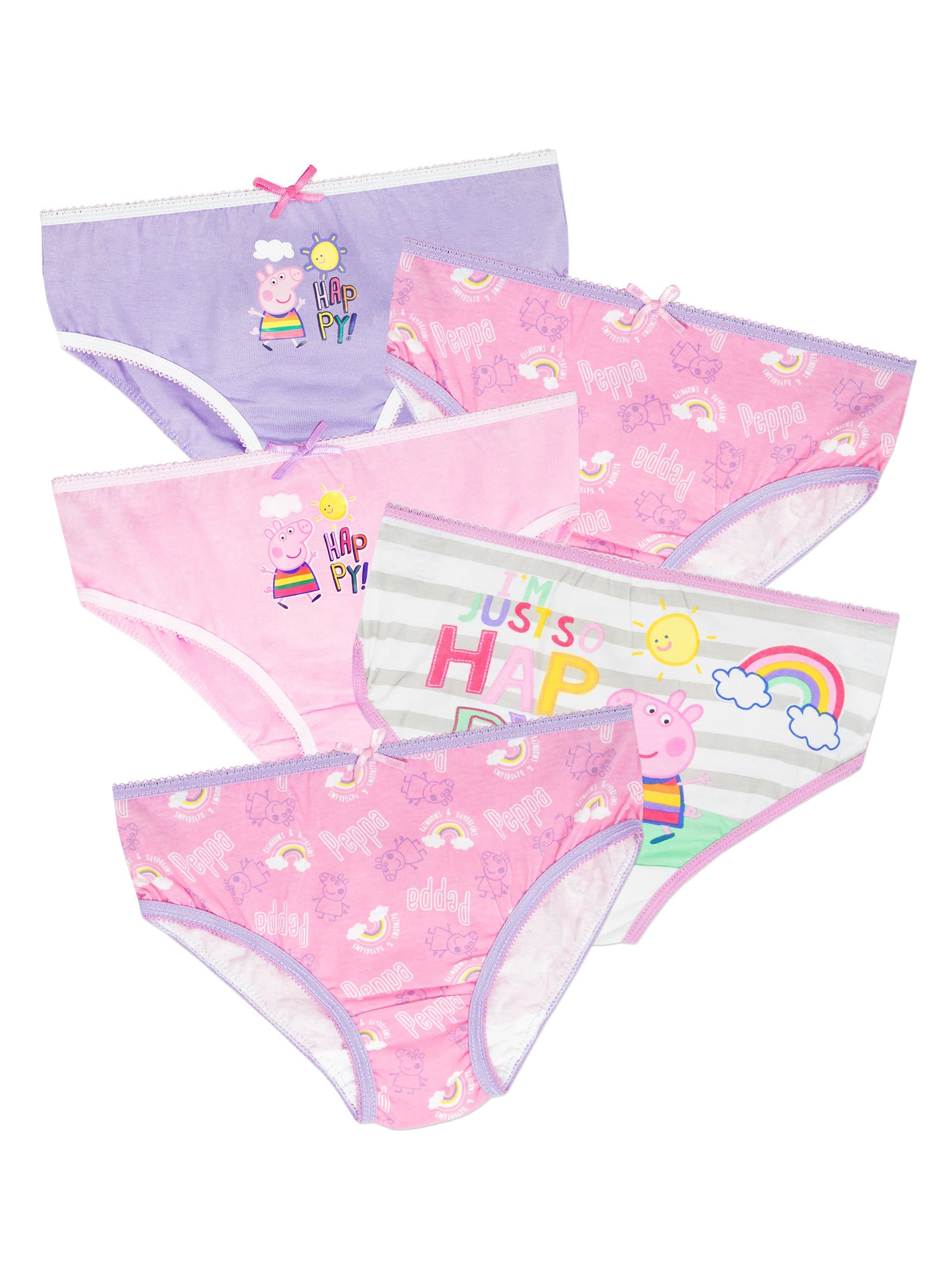 Peppa PigGirls Piglet Underwear 5 Pack