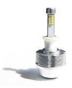 Light Pros LED Headlight Kit - 80 Watt Fanless - H1 Bulb - Slight Blue 8000K