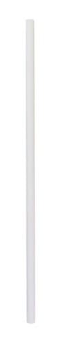 3/4-Inch Aluminum Round Smooth Balusters (White)