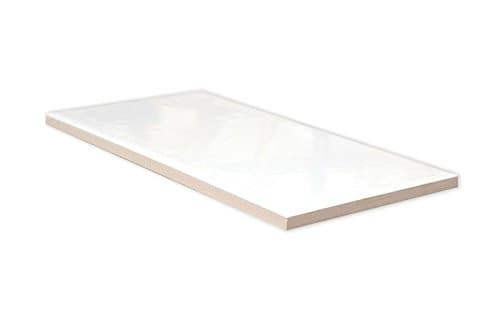 10079621 Pallets 4" x 12" White Ceramic Subway Tile