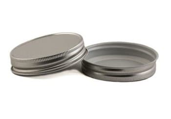 12 pcs Silver Mason Jar Lids