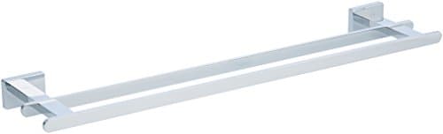 Amazon Basics AB-BR822-PC Double Towel Bar Euro, 21-inch, Polished Chrome