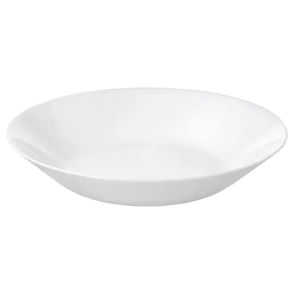 IKEA Kitchen & Dining, Tempered Opal Glass Classic Deep Plates (20cm) Pack of 6pc