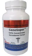 GanoSuper - Water Soluble 100% Concentrated Ganoderma Extract 500mg 180 Caps (In 2 Bottles)