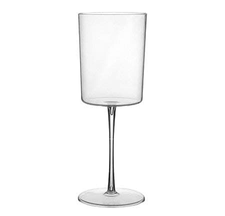 Renaissence 6 Pack Elegant Modern Design Reusable Plastic Tall Wine Glasses/Wine Glass/Wine Goblets – 11oz (310ml)
