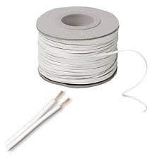 ACD 100m Drum White 2 Core Bell Wire - Door Bell Wire