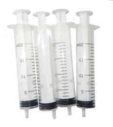 HALLOWEEN SHOT SYRINGE 4PK