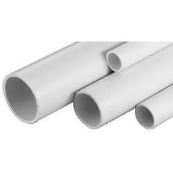 VENTRAL PVC Pipe Sch40 2 Inch (2.0) White Custom Length 1FT Pack