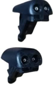 Pinzu Pack of 2 Front Windshield Wiper Spray Water Nozzle Washer Jet Compatible/Replacement for Ford Figo/Fiesta