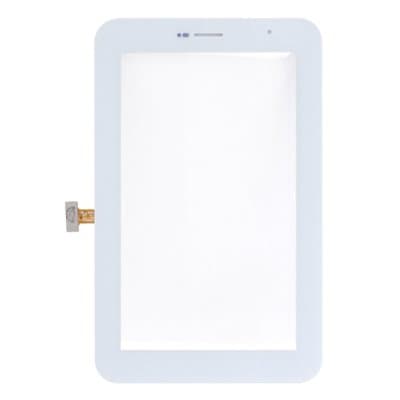New TTouch Panel Digitizer Part for Galaxy Tab P6200(Black) Superbxu (Color : White)