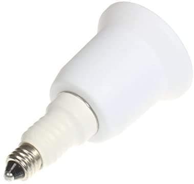 Yi Lighting (E11 to E26/E27) Mini Candelabra E11 to Medium E26/E27 Standard Screw Socket Adapter Converter (Pack of 1)