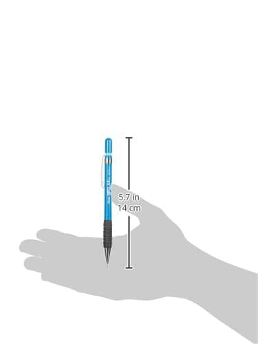 Pentel Mechanical 120 A3 Drafting Pencil, 0.5 mm Tip Size, Blue