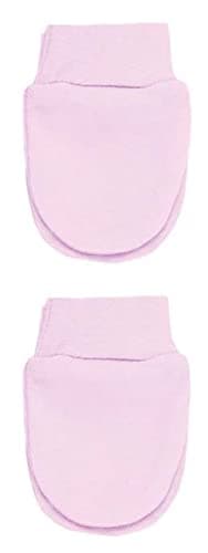 Mini Mart Online Limited Tiny Baby Anti Scratch Mittens, 2 Pairs, Scratch Mitts, Twin Pack 100 Cotton