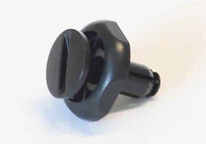 10 X PLASTIC TRIM BLACK CLIPS FOR ENGINE TRIM PANELS
