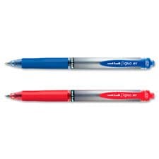 Uni-Ball Micro-Tip Gel Pen, 0.7mm, 12/BX, Black, Sold as 1 Box