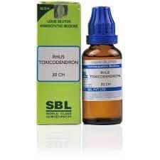 SBL Rhus Toxicodendron 30 CH (30ml)