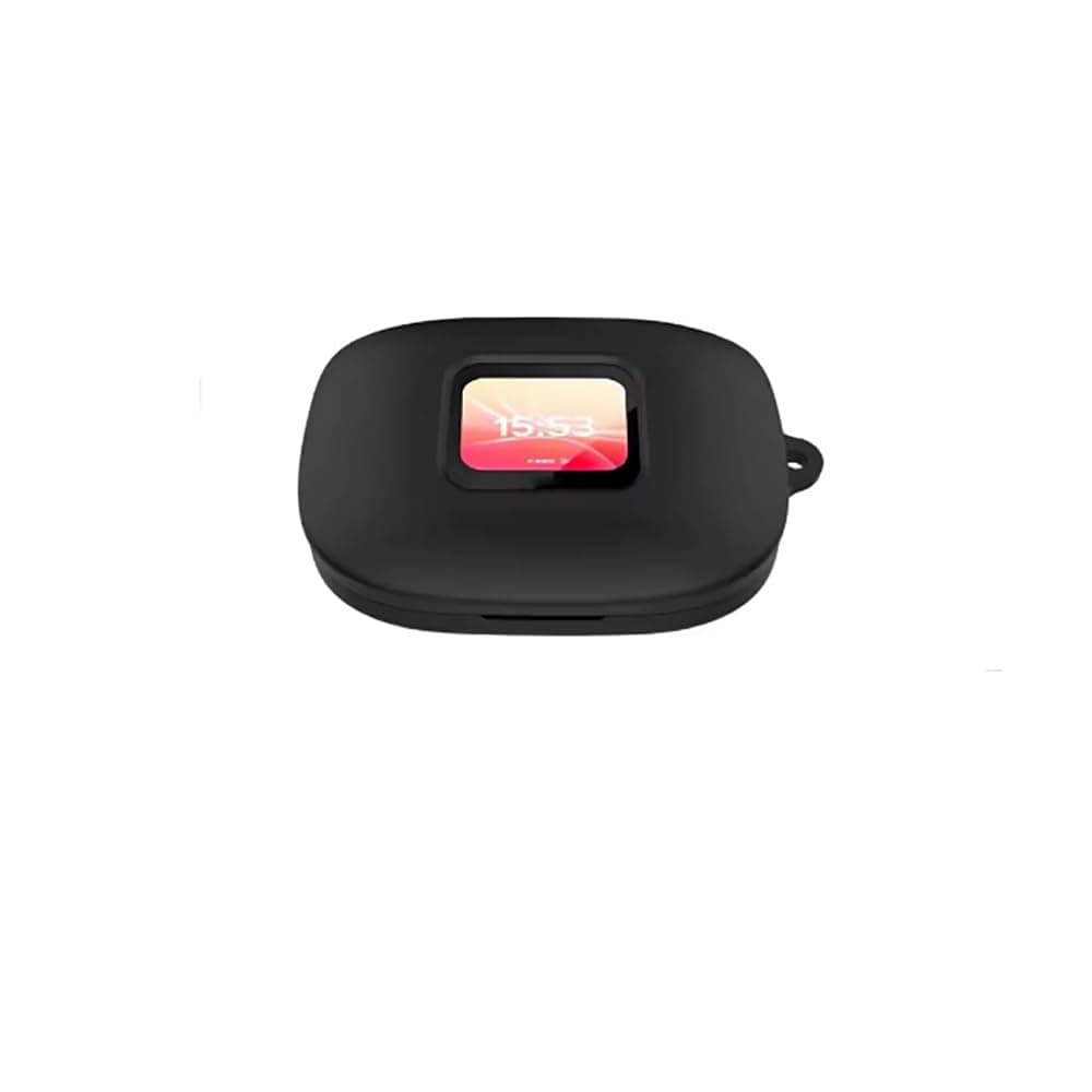 Silicone Case for Cleer ARC 3 Bluetooth Earbuds Earphone Protective Sleeve Cover Anti-drop Soft Shell Skin with Keychain