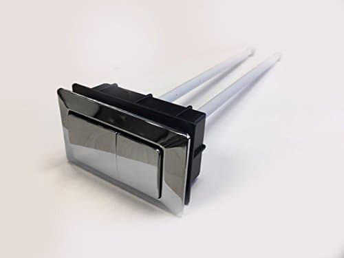 Universal Small Dual Flush Push Button Rods Toilet Tank Rectangle Replacement