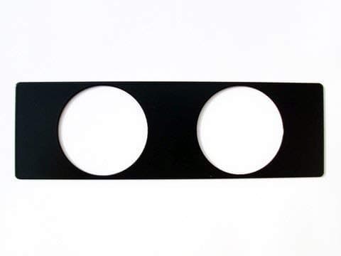 E36 Instrument Enhalter Display Holder Mount 2 x VDO 318 320i 323 328 M3 Turbo Cabrio 325i Black