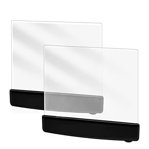 2PCS LED Flat Reading Book Light Lamp, Portable Lightwedge Book Light Bookmark Light for Bookworm Reading in Bed Bedroom at Night，Family Study Eye Protection Panel Book Light