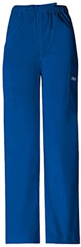 Cherokee Scrub Pants for Men Cargo Nursing Bottom with Zip Fly, 7 Pockets, Elastic Waist & 2-Way Stretch Fabric – 4243