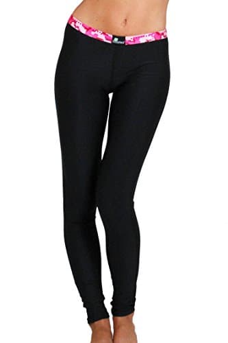 Best Women's Athletic Compression Pants - Toolshed Women's Compression Pants with Camo Waistband