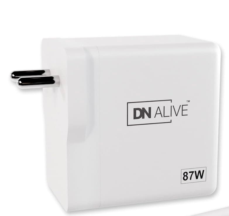 Dn Alive Charger Plug-87W Power Adapter Compatible with USB-C Galaxy[ A ] Series and [M] Series, [F] Searies / s24Ultra/ s24+/ Galaxy Xcover7 Universal Compatibility Tab/iPhone/Android