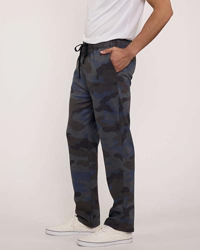 3 Pack Men's Big and Open Bottom Tech Fleece Active Sports Athletic Training Soccer Track Gym Running Casual Terry Quick Dry Fit Sweatpants Pockets Bottom Lounge Pants Heavy Warm - Set 4, 3X Tall