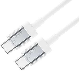 Original 45W Type C to C Charging Cable Compatible with Nothing Phone 2a/1 Support Rapidly Data Transfer Sync for S24 Ultra/S23/15 Pro Max and More USB-C Device/Laptop/Smartphone (APR106)