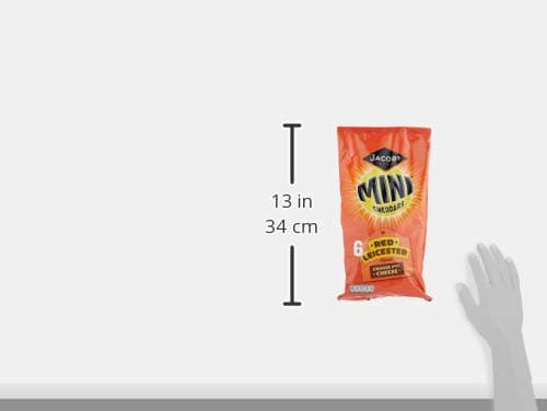Jacob's Mini Cheddars Red Leicester 6 pack
