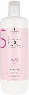 Schwarzkopf Professional Bonacure Color Freeze Ph 4.5 Micellar Sulfate Free Shampoo, Fresh, 1000 ml