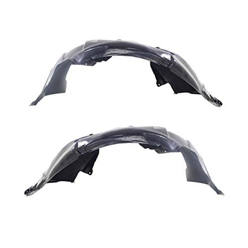 For 15-17 Mustang Front Splash Shield Inner Fender Liner Panel Left & Right SET PAIR