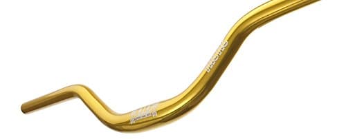 Dabomb Tactic Handlebar High Riser Bar - 31.8mm Clamp Dia. - 730mm - Shiny Gold