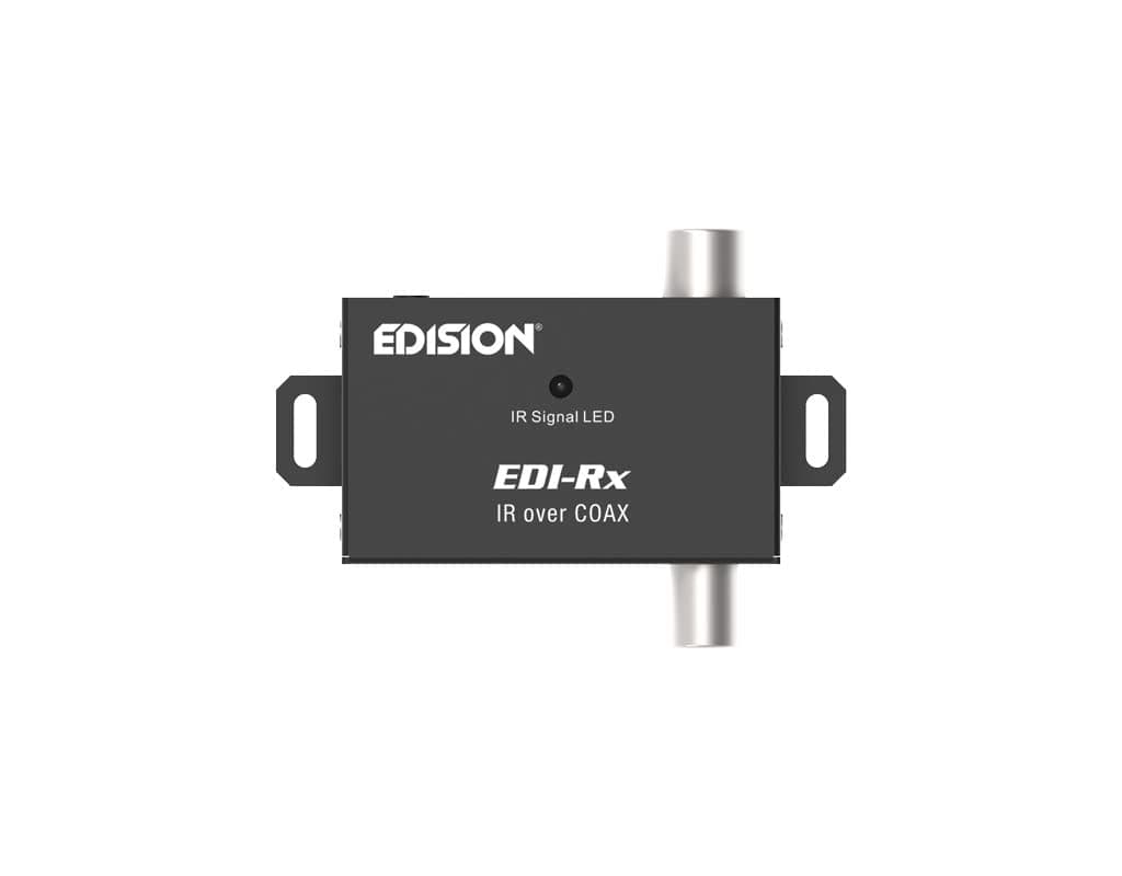 Edision IR control system EDI-Rx control infrared signals via coaxial cable plug & play (RF input, RF output, IR output, DC 5V) quick installation 07-05-0102