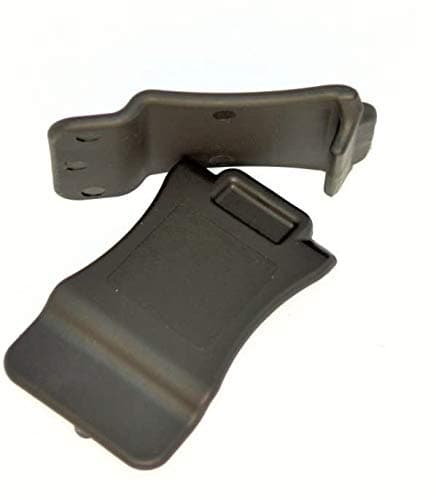 DIY Kydex Holster Quick Clips, 1.75" Belts, Black, 2 Pack