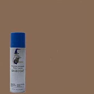 Dip Wizard Hydrographic Paint 12 Ounce Aerosol Spray Can Base Coat Hydro Graphic Film Water Transfer Printing Hydro Dipping Dip Paint (Cocoa Brown)