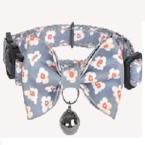 Pets Empire 2 Pack Cat Collars with Bow Tie and Bell Breakaway Cat Collars Quick Release Safety Kitty Collars Adjustable Pet Collars for Cats, Kitten, Small Pets