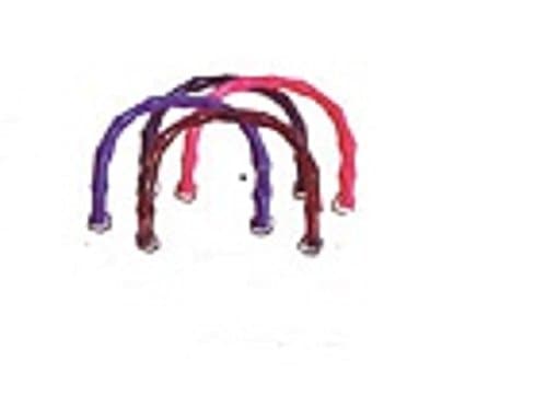 6.5"X5.25" Large Plastic Bamboo Handles 4 PER Pack (Navy Blue)