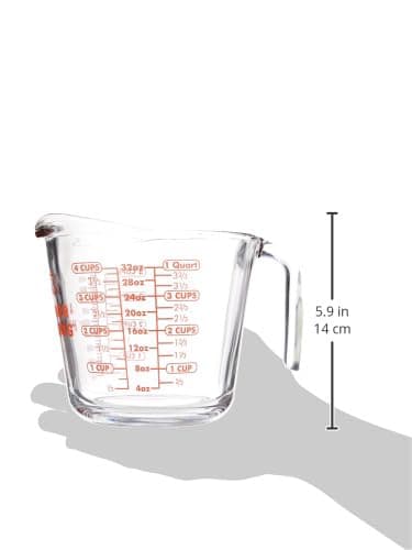 Anchor Hocking Glass Measuring Cup, 32 Oz