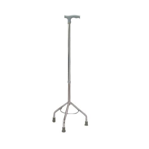 Kosmocare Height adjustable Walking Stick With 3 legs for elderly - Tripod