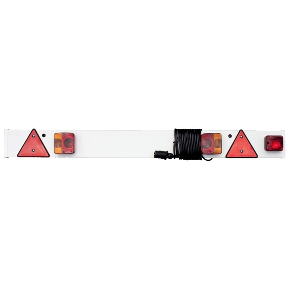 4 ft 6inches 1.37 m Trailer Lighting Board with Bulb Lamps, Reflectors, Fog Lamp and 6M Cable