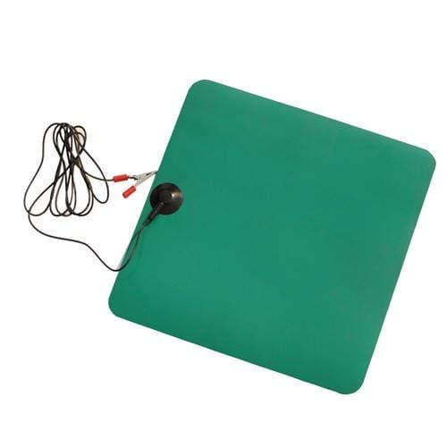 Global Statclean Systems ESD ANTI STATIC TOUCH PAD 300X300 MM WITH GROUNDING CORD
