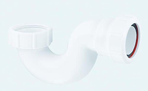 McAlpine P10 19mm Shallow Bath Trap, White