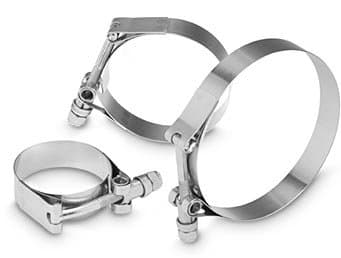 Stainless Steel T-bolt Clamp (2.50")
