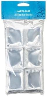Lakeland Reusable Mini Ice Bags Blue, 3-Pieces, 3495