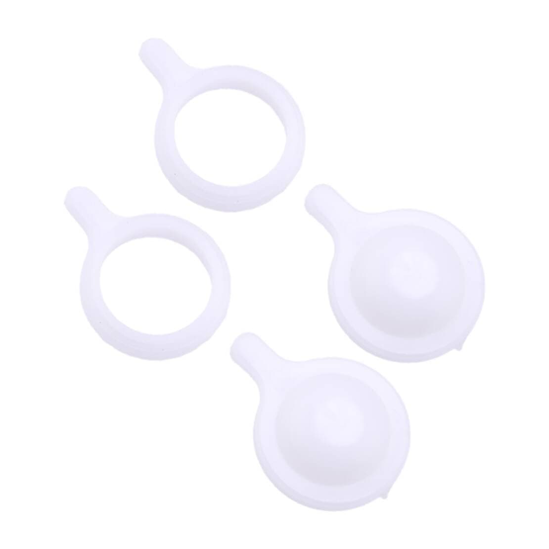 beler 2 Sets White Car Windshield Wiper Linkage Bush Bushing Repair Kit compatible for Toyota Landcruiser 60 FJ60 FJ62 HJ60 HJ61