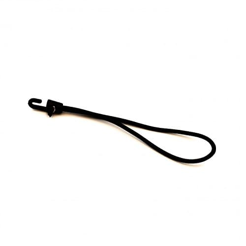 Double Bungee Cradle with Hook - 30 cm, Black - Panastore Paris