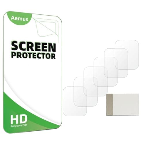 Screen Protector For G39 Smart Watch 1.85" (6 Pack) Clear TPU Soft Film, Compatible for AKUMAKA Fitness Tracker Watch Screen Film