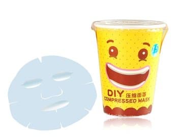 Spunlace Nonwoven Cloth DIY Compression Mask 15 pcs/Pack