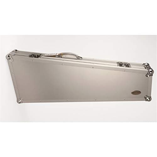 Rockcase Strat Style Guitar Flight Case Silver Aluminum